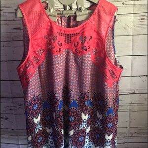 Daniel Rainm Angelyne Button Back Top.